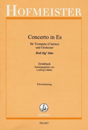 Konzert Es-Dur f�r Trompete und Orchester f�r Trompete und Klavier