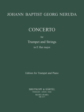 Konzert Es-Dur f�r Trompete und Streicher f�r Trompete und Klavier