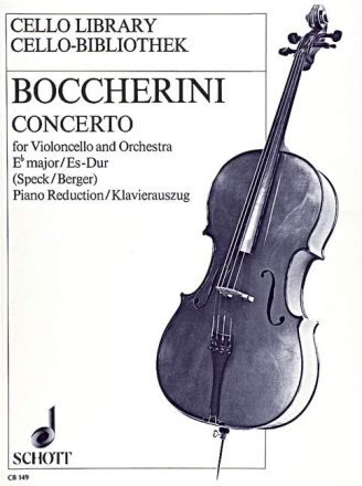 Konzert Es-Dur f�r Violoncello und Orchester Klavierauszug mit Solostimme