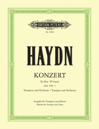 Konzert Es-Dur Hob.VIIe:1 f�r Trompete und Orchester f�r Trompete und Klavier
