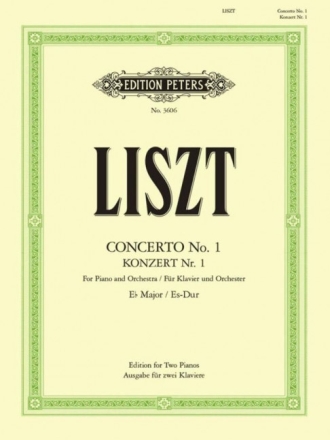 Konzert Es-Dur Nr.1 f�r Klavier und Orchester f�r 2 Klaviere