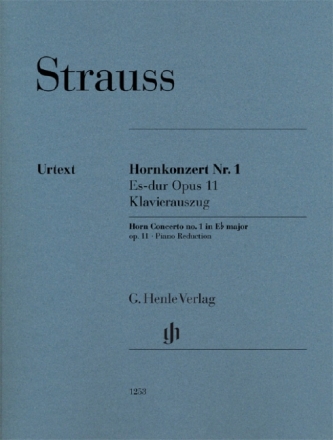 Konzert Es-Dur Nr.1 op.11 f�r Horn und Orchester f�r Horn und Klavier Klavierauszug