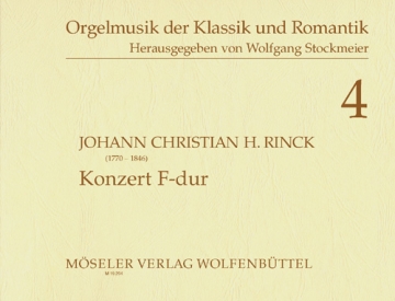 Konzert F-Dur f�r Orgel
