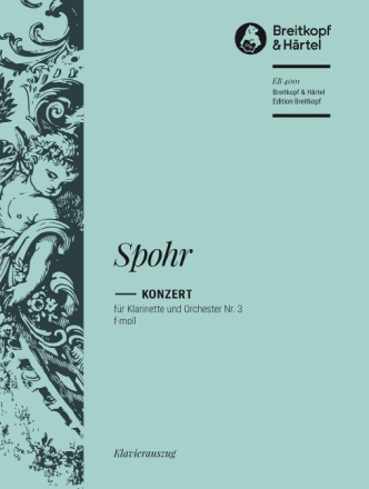 Konzert f-Moll Nr.3 f�r Klarinette und Orchester f�r Klarinette und Klavier