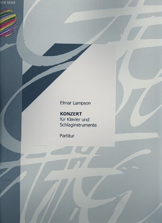 Konzert f�r Klavier und Schlaginstrumente Partitur