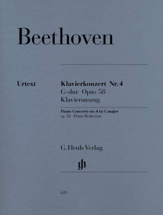 Konzert G-Dur Nr.4 op.58 f�r Klavier und Orchester f�r 2 Klaviere