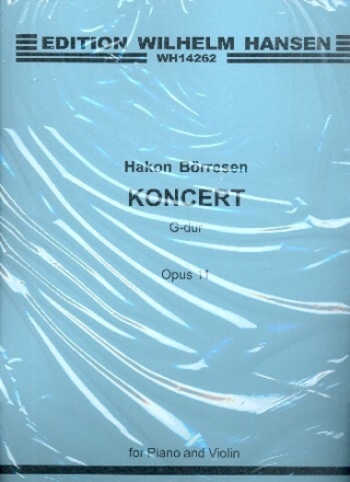 Konzert G-Dur op.11 f�r Violine und Orchester f�r Violine und Klavier Archivkopie Kunde