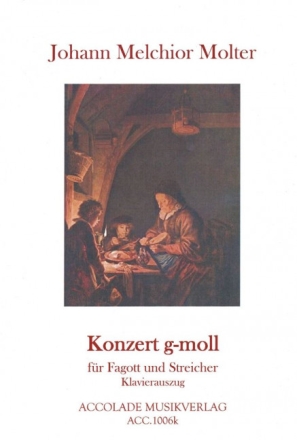 Konzert g-Moll f�r Fagott und Streichorchester f�r Fagott und Klavier