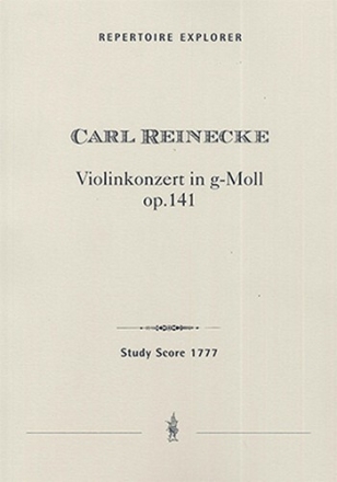 Konzert g-Moll op.141 f�r Violine und Orchester Studienpartitur