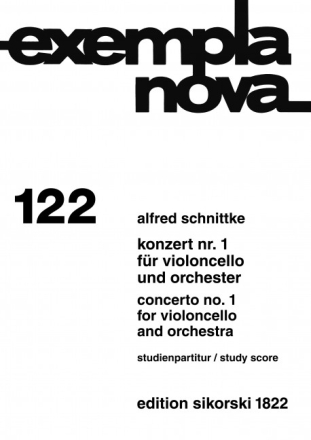 Konzert Nr.1 f�r Violoncello und Orchester Studienpartitur