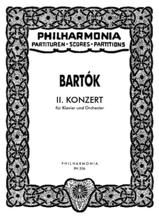 Konzert Nr.2 f�r Klavier und Orchester Studienpartitur