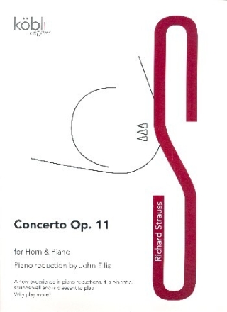 Konzert op.11 f�r Horn und Orchester f�r Horn und Klavier