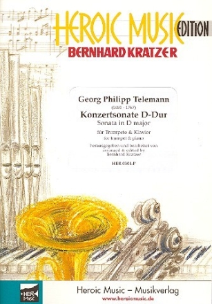 Konzertsonate D-Dur f�r Piccolotrompete und Klavier