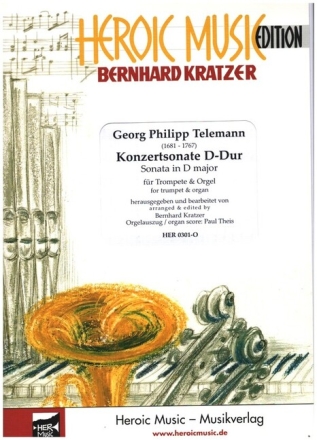 Konzertsonate D-Dur f�r Trompete und Orgel