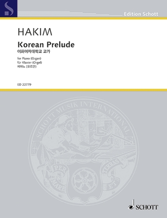 Korean Prelude f�r Klavier (Orgel)
