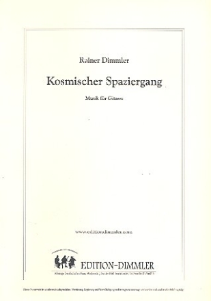 Kosmischer Spaziergang f�r Gitarre