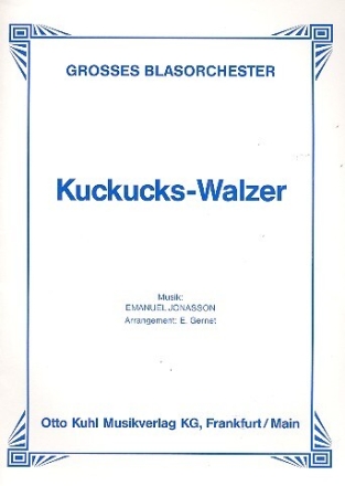 Kuckuckswalzer f�r Blasorchester Stimmen