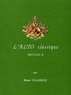 L'alto classique vol.B pour alto et piano
