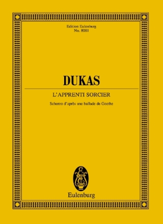 L'apprenti sorcier f�r Orchester Studienpartitur