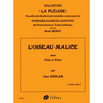 L'Oiseau malice pour fl�te et piano