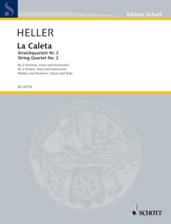 La Caleta f�r Streichquartett Partitur und Stimmen