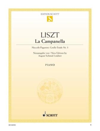 La Campanella f�r Klavier