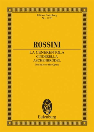 La Cenerentola Overt�re f�r Orchester Studienpartitur