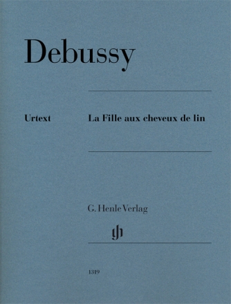 La fille aux cheveux de lin f�r Klavier