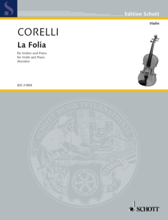 La Folia Nr. 18 f�r Violine und Klavier