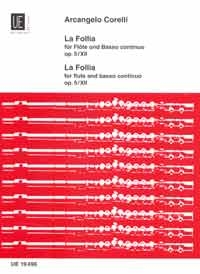 La Follia op.5,12 f�r Fl�te und Bc