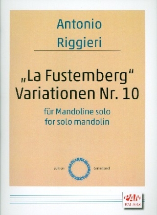 'La Fustemberg' Variationen Nr.10 f�r Mandoline solo