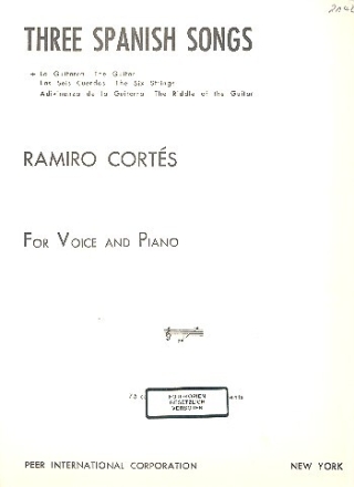 La Guitarra for voice and piano