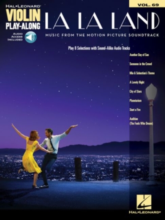 La La Land (+Online Audio) for violine violin playalong vol.69