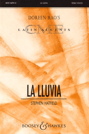 La Lluvia f�r Kinder- oder Frauenchor (SSA) und Schlagzeug Chorpartitur