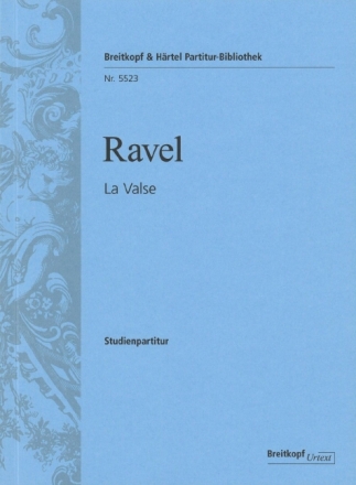 La Valse f�r Orchester Studienpartitur