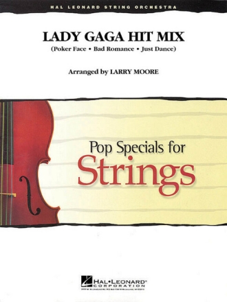 Lady Gaga Hit Mix for string orchestra score