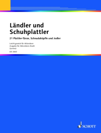 L�ndler und Schuhplattler f�r 2 Akkordeons