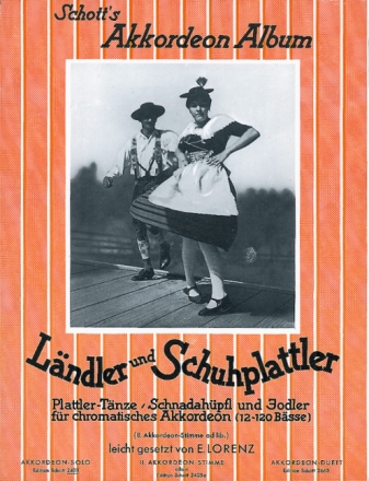 L�ndler und Schuhplattler f�r Akkordeon