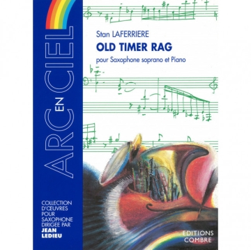 LAFERRIERE Stan Old timer rag saxophone soprano et piano Partition