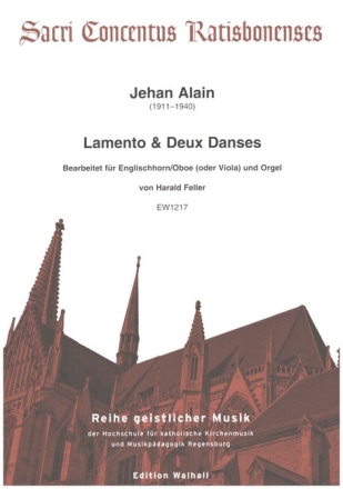 Lamento & 2 dances a Angi Yavishta f�r Englischhorn/Oboe (Viola) und Orgel