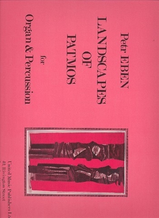 Landscapes of Patmos for organ and percussion score