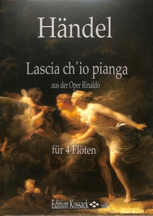 Lascia ch'io pianga f�r 4 Fl�ten Partitur und Stimmen