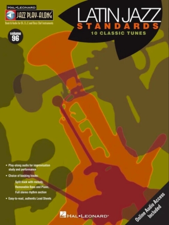 Latin Jazz Standards (+Online Audio) for Bb, Eb, C and Bass Clef Instruments