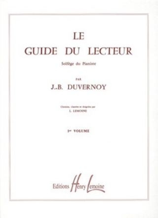 Le Guide du lecteur vol.1 pour piano