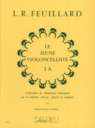 Le jeune violoncelliste vol.3a pour violoncelle et piano