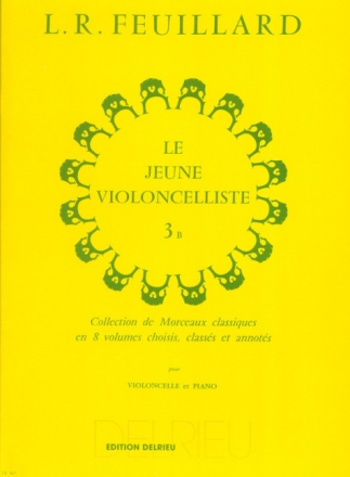 Le jeune violoncelliste vol.3b pour violoncelle et piano