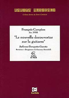 Le nouvelle decouvertes sur la guitarre Italienne, Trompette et Gavotte pour guitare seule