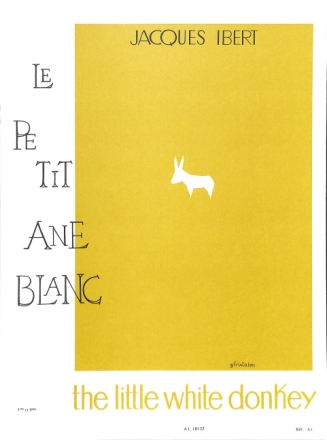 Le petit ane blanc pour fl�te et piano Histoires no.2
