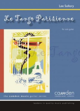 Le tango parisienne for guitar Partitur
