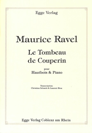 Le Tombeau de Couperin f�r Oboe und Klavier
